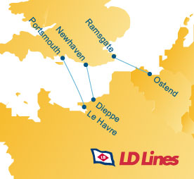 LD Lines Route Map