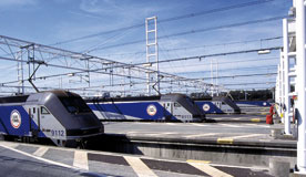 Trains with Eurotunnel